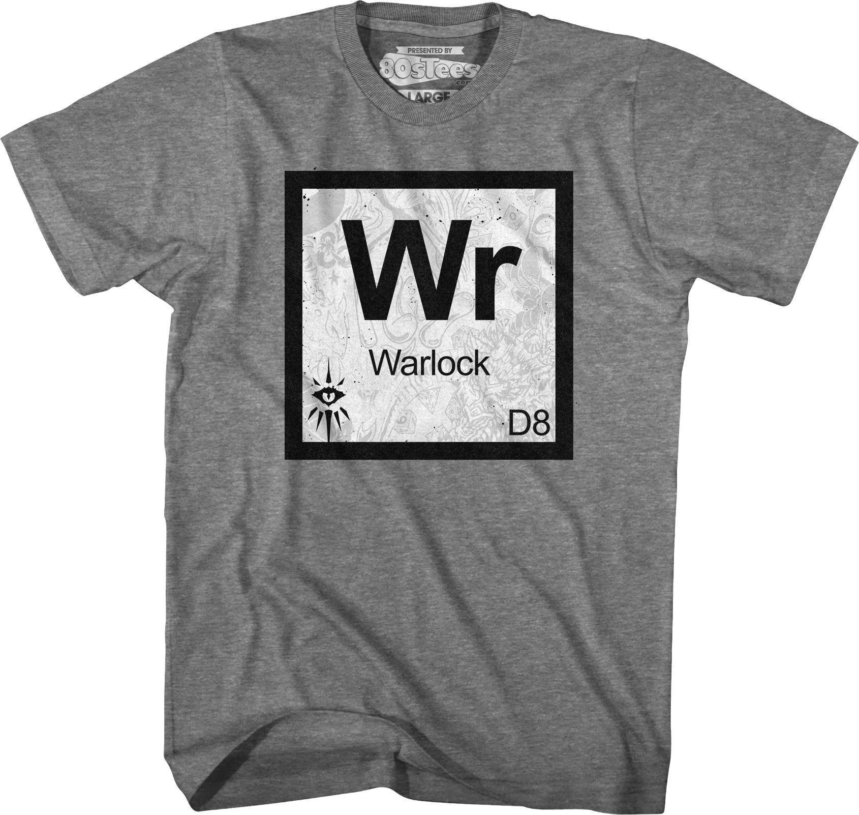 Warlock Element Symbol Dungeons & Dragons T-Shirt