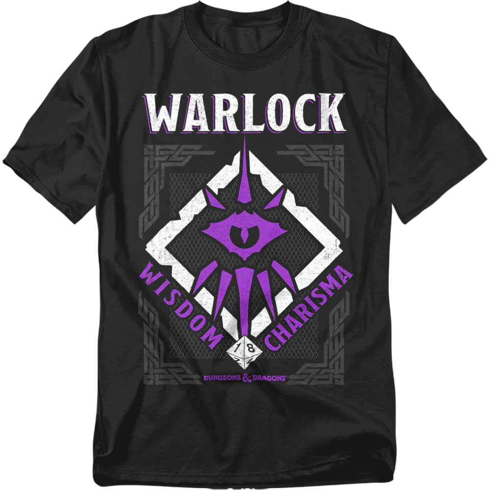 Warlock Logo Dungeons & Dragons T-Shirt