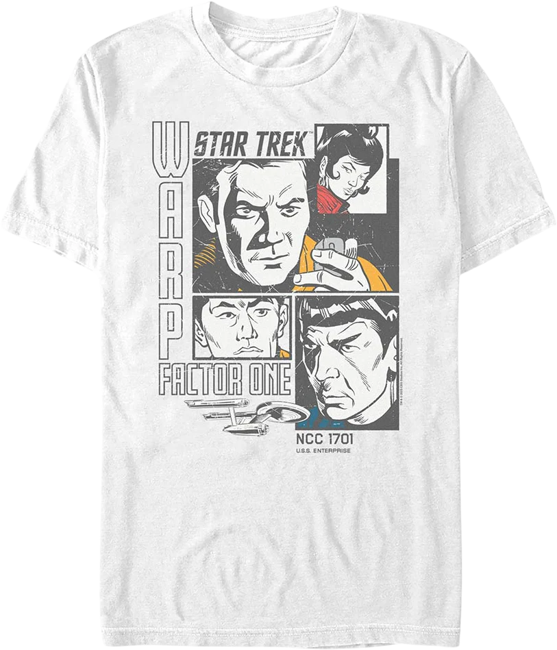 Warp Factor One Star Trek T-Shirt