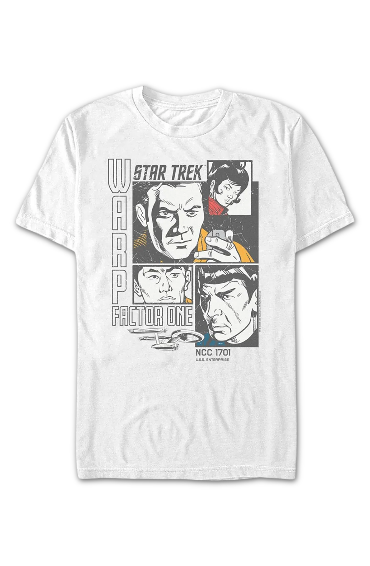 Warp Factor One Star Trek T-Shirt - Image 2