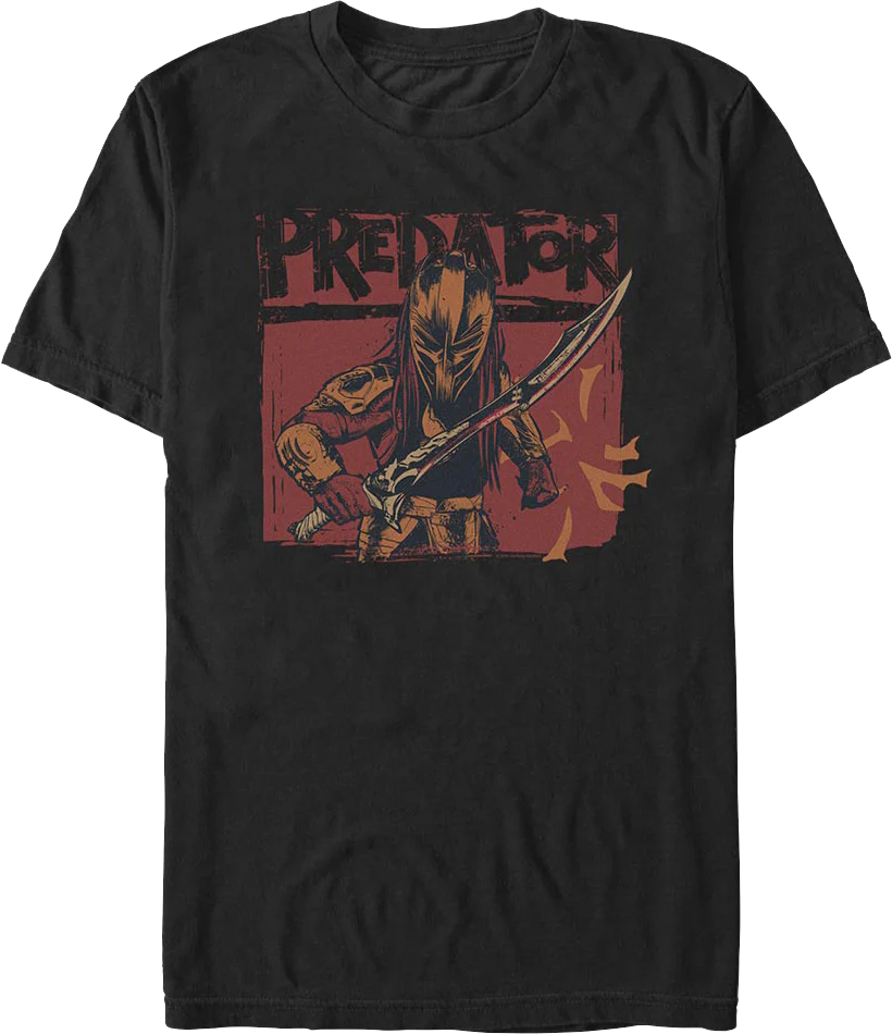 Warrior Pose Predator Badlands T-Shirt