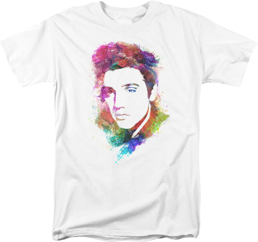 Watercolor Elvis Presley T-Shirt