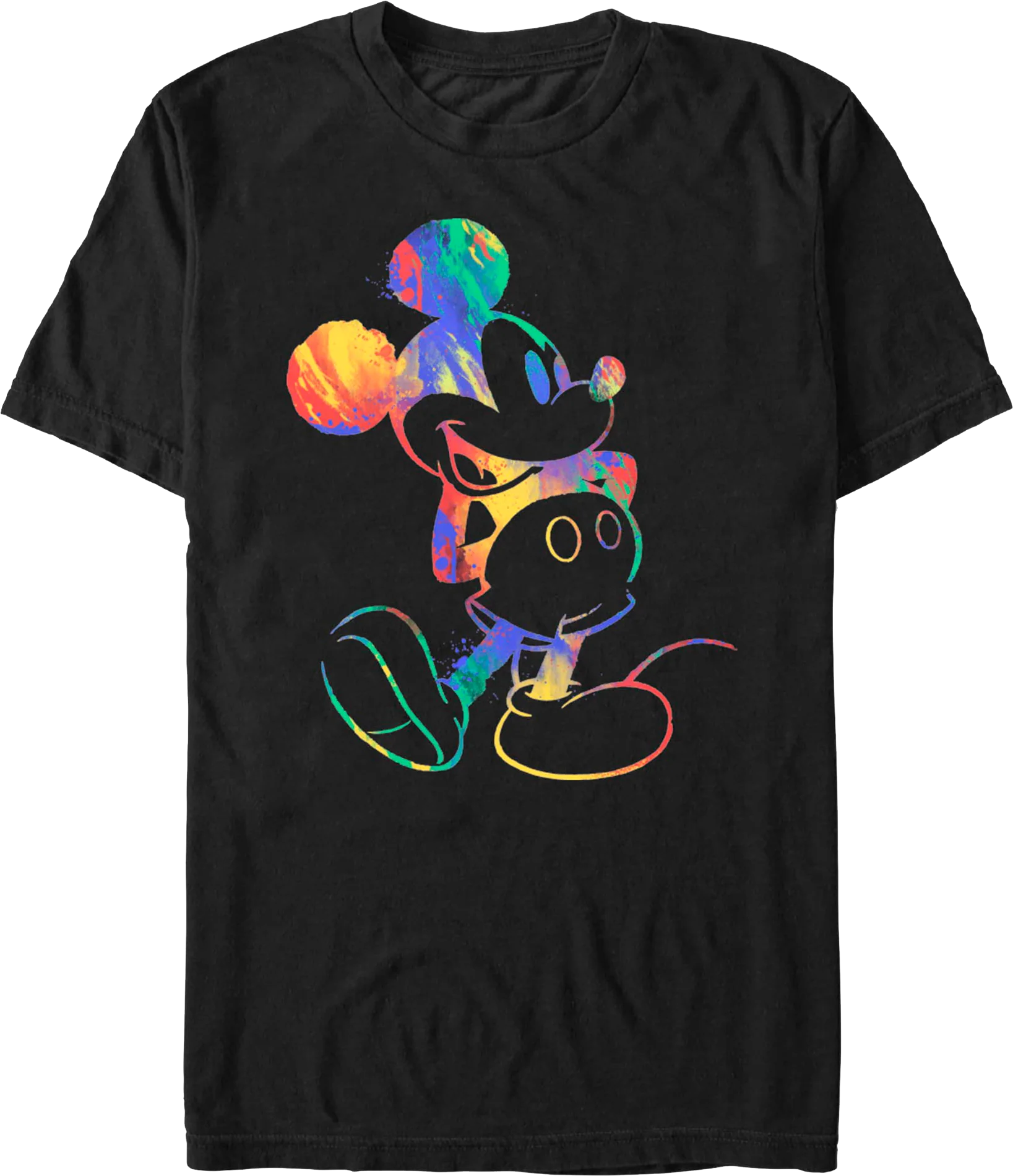 Watercolor Mickey Mouse Disney T-Shirt