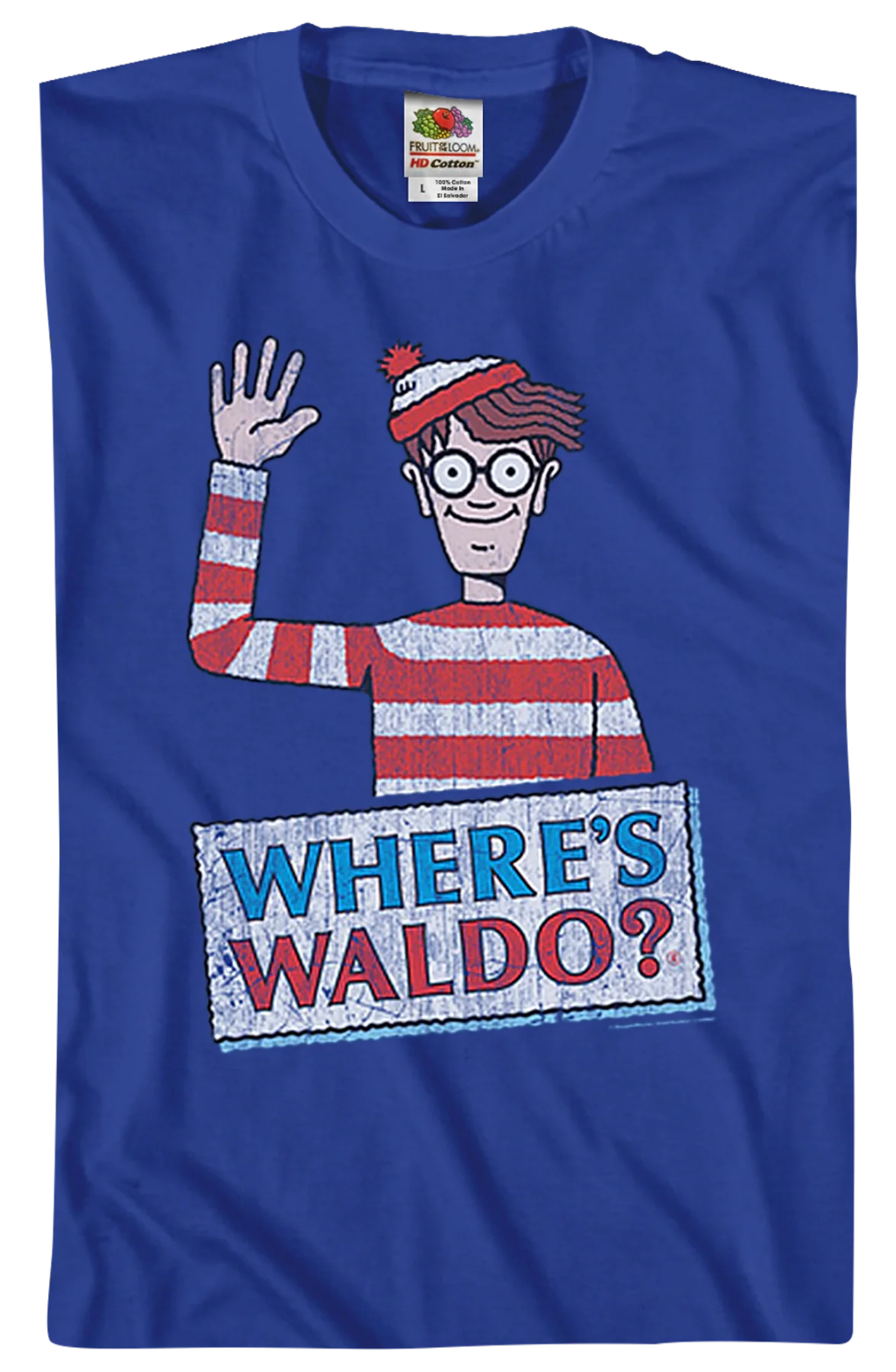 Waving Where's Waldo T-Shirt - Image 2
