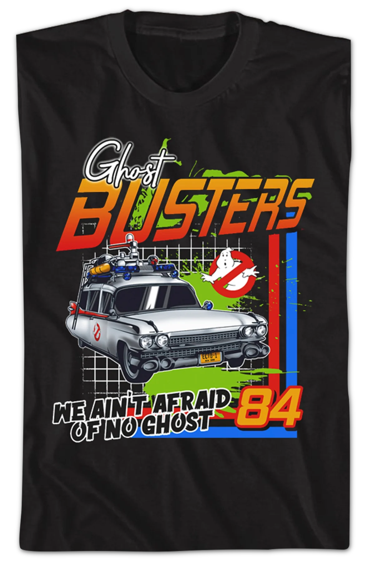 We Ain't Afraid Ghostbusters T-Shirt - Image 2
