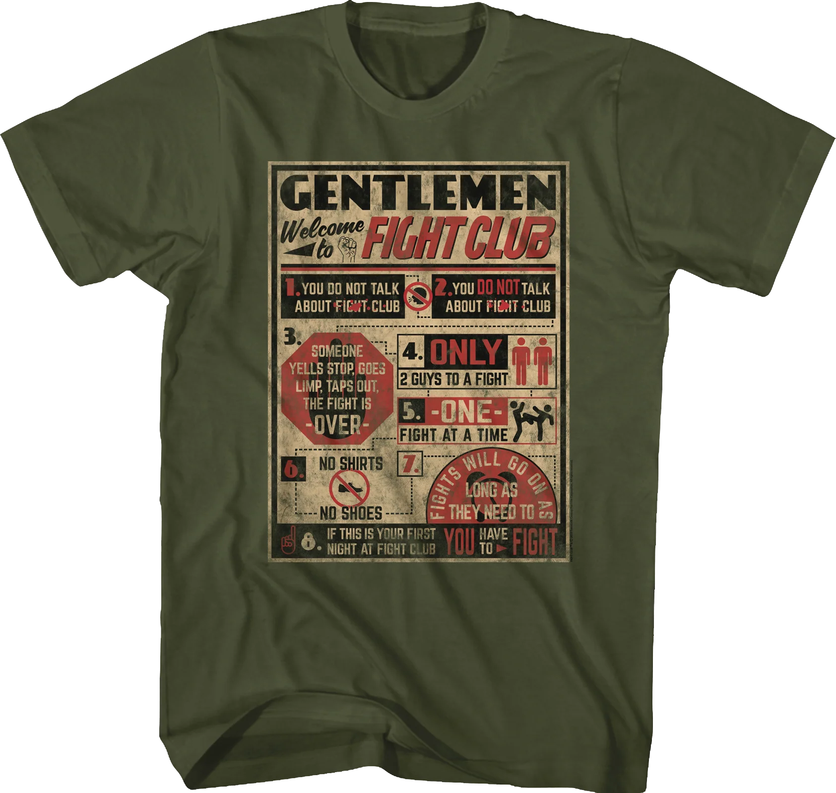 Welcome to Fight Club T-Shirt