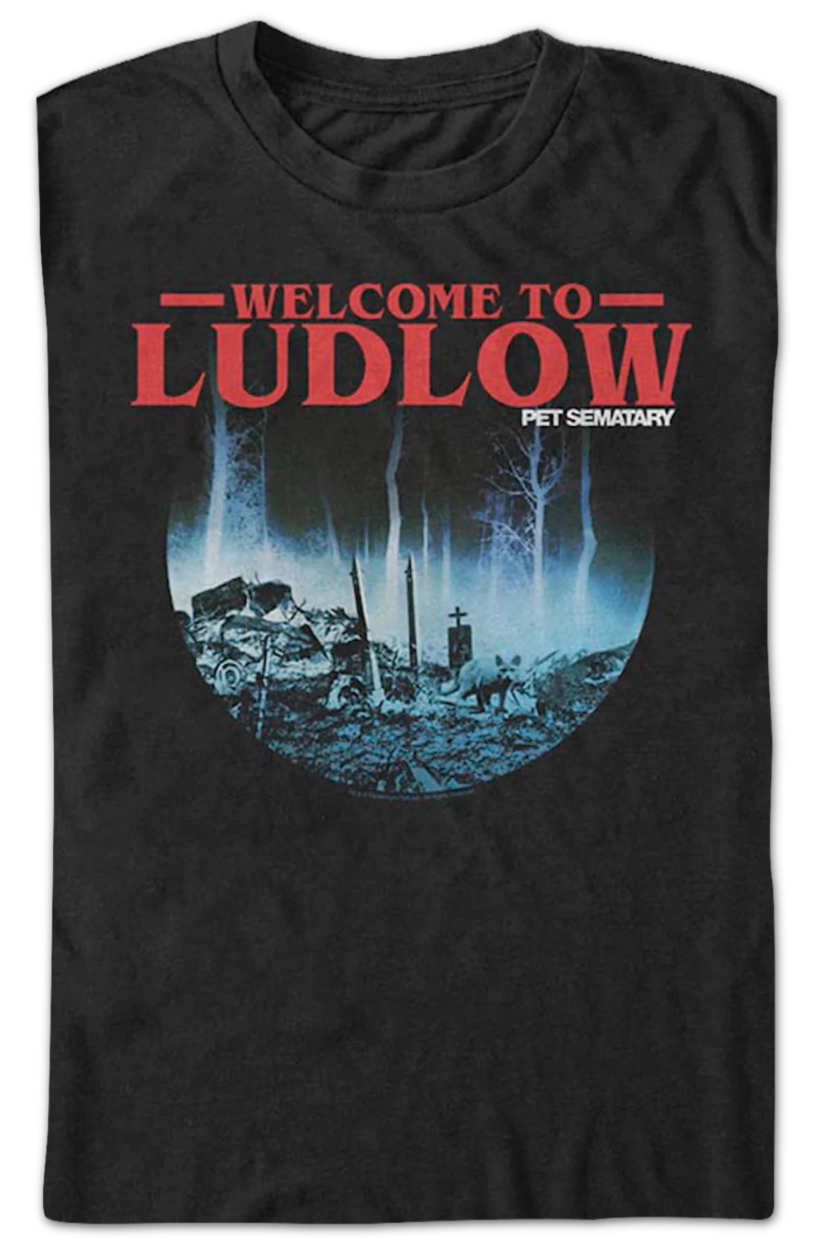 Welcome To Ludlow Pet Sematary T-Shirt - Image 2