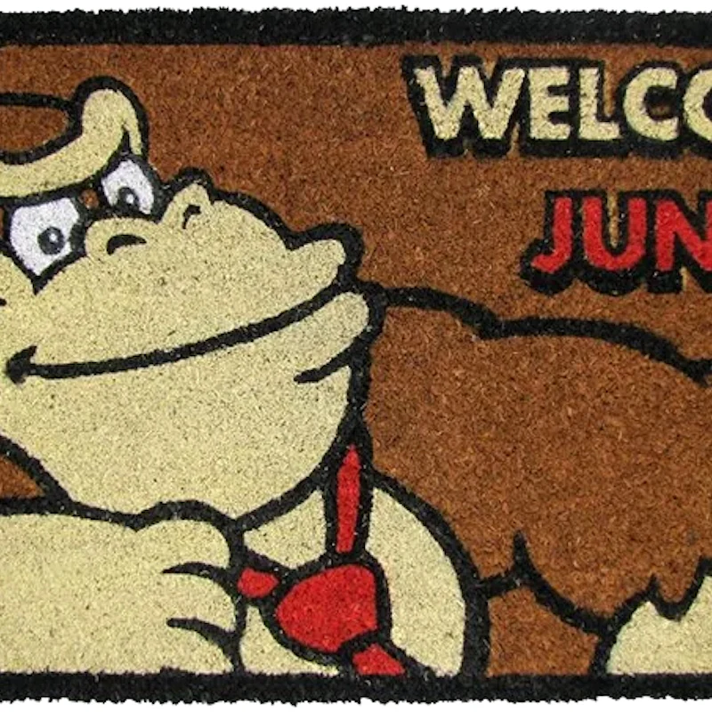 Welcome To The Jungle Donkey Kong Doormat