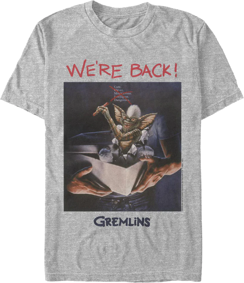 We're Back Gremlins T-Shirt