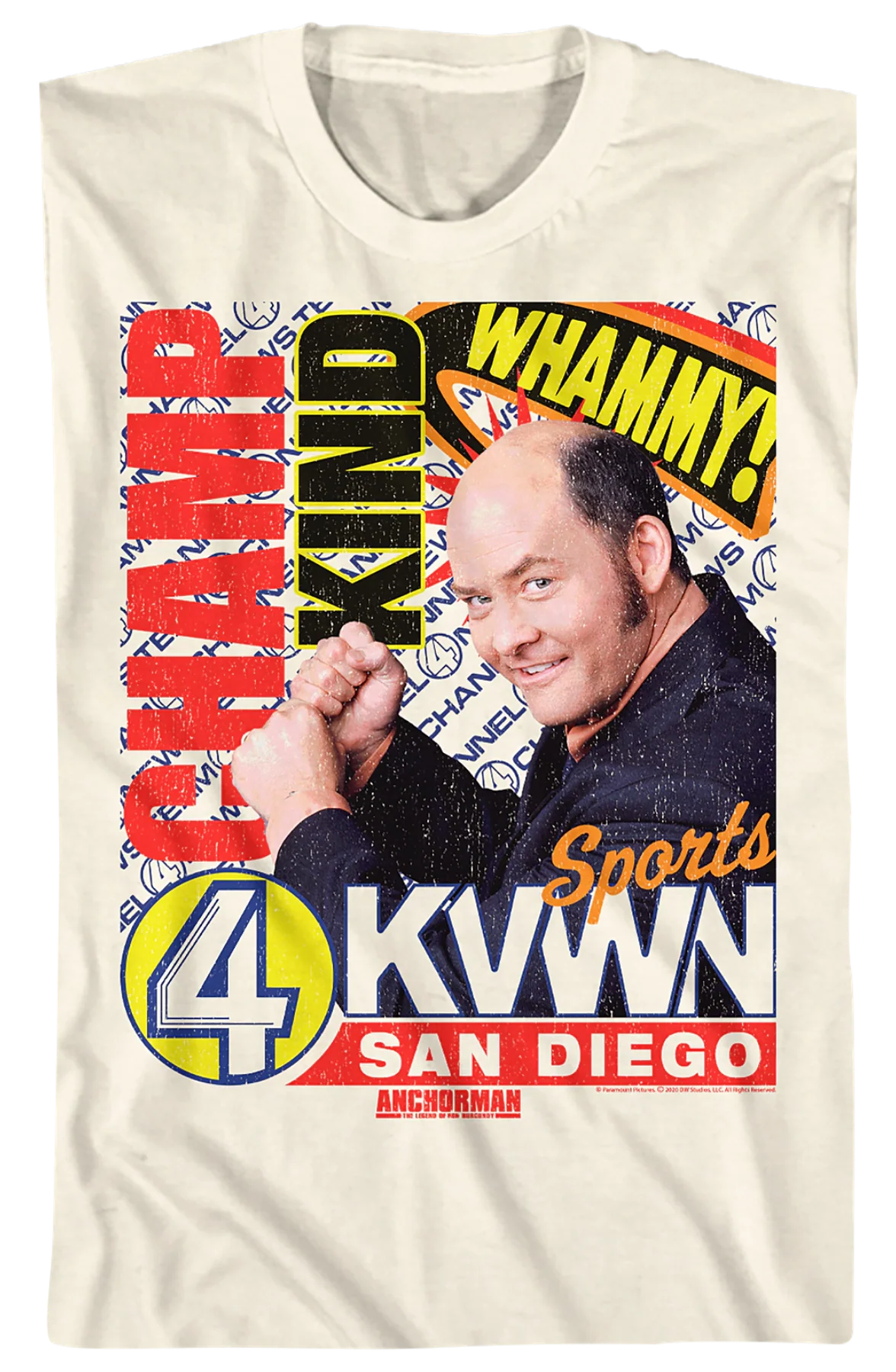 Whammy Champ Kind Anchorman T-Shirt - Image 2