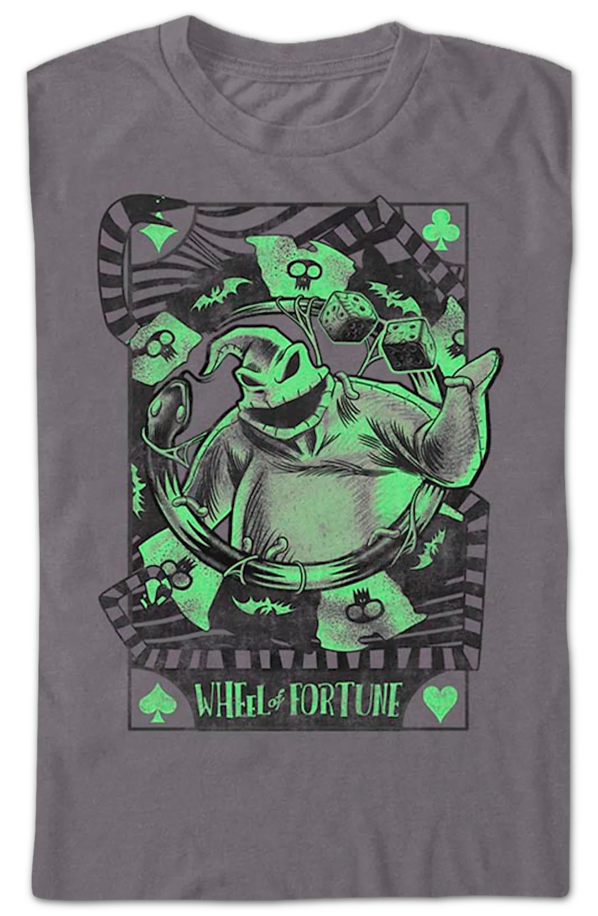 Wheel of Fortune Nightmare Before Christmas T-Shirt - Image 2