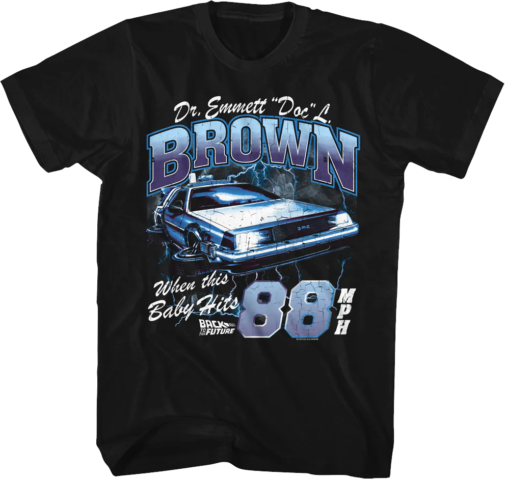 When This Baby Hits 88 MPH Back To The Future T-Shirt
