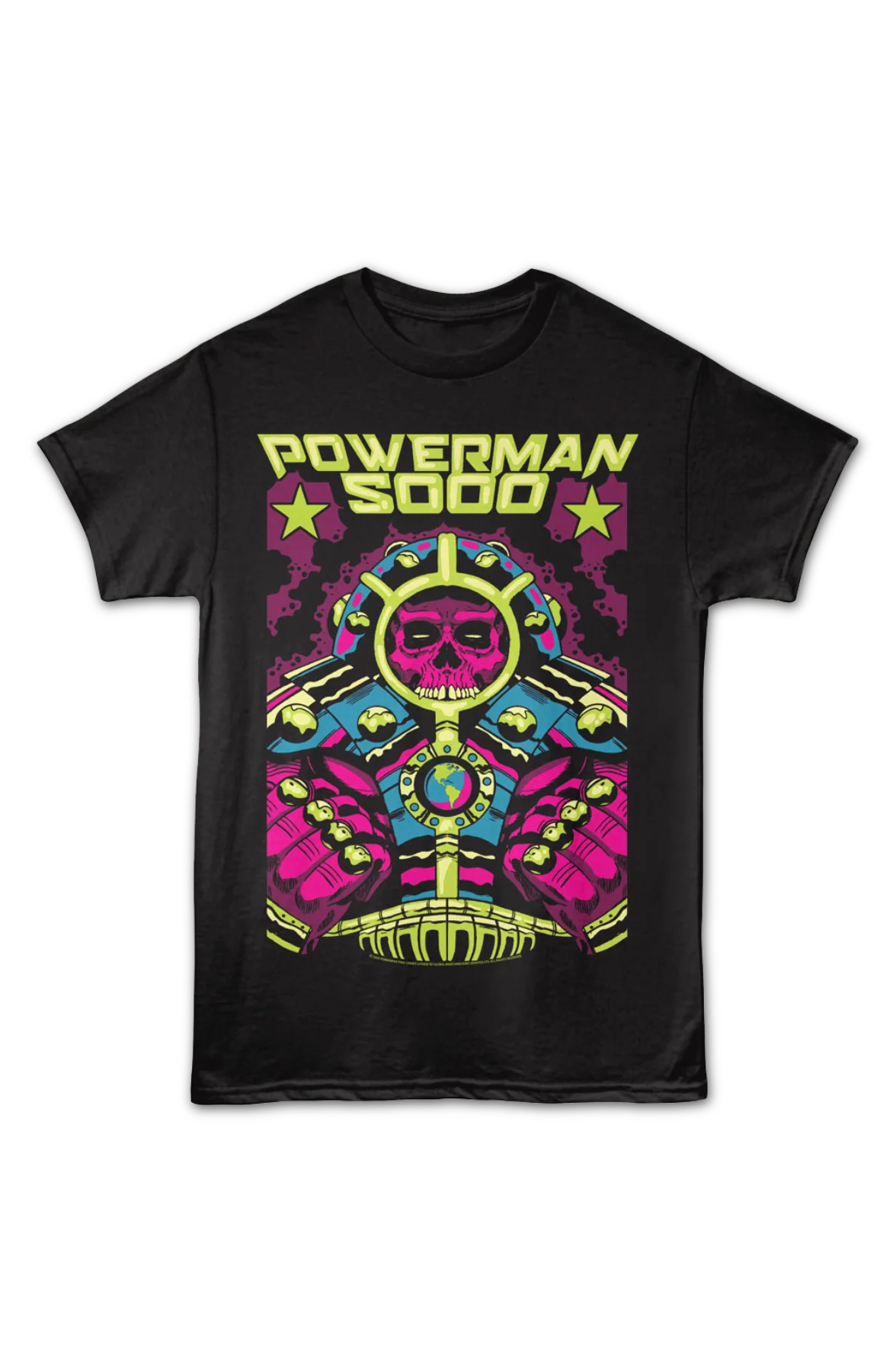 When Worlds Collide Powerman 5000 T-Shirt - Image 2
