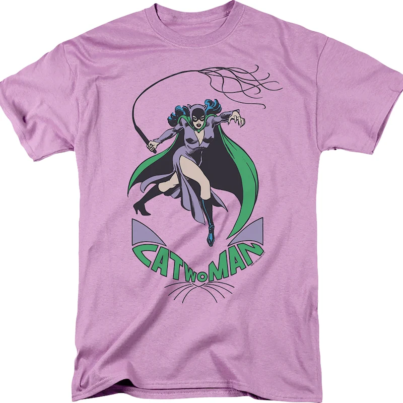 Whip It Catwoman DC Comics T-Shirt