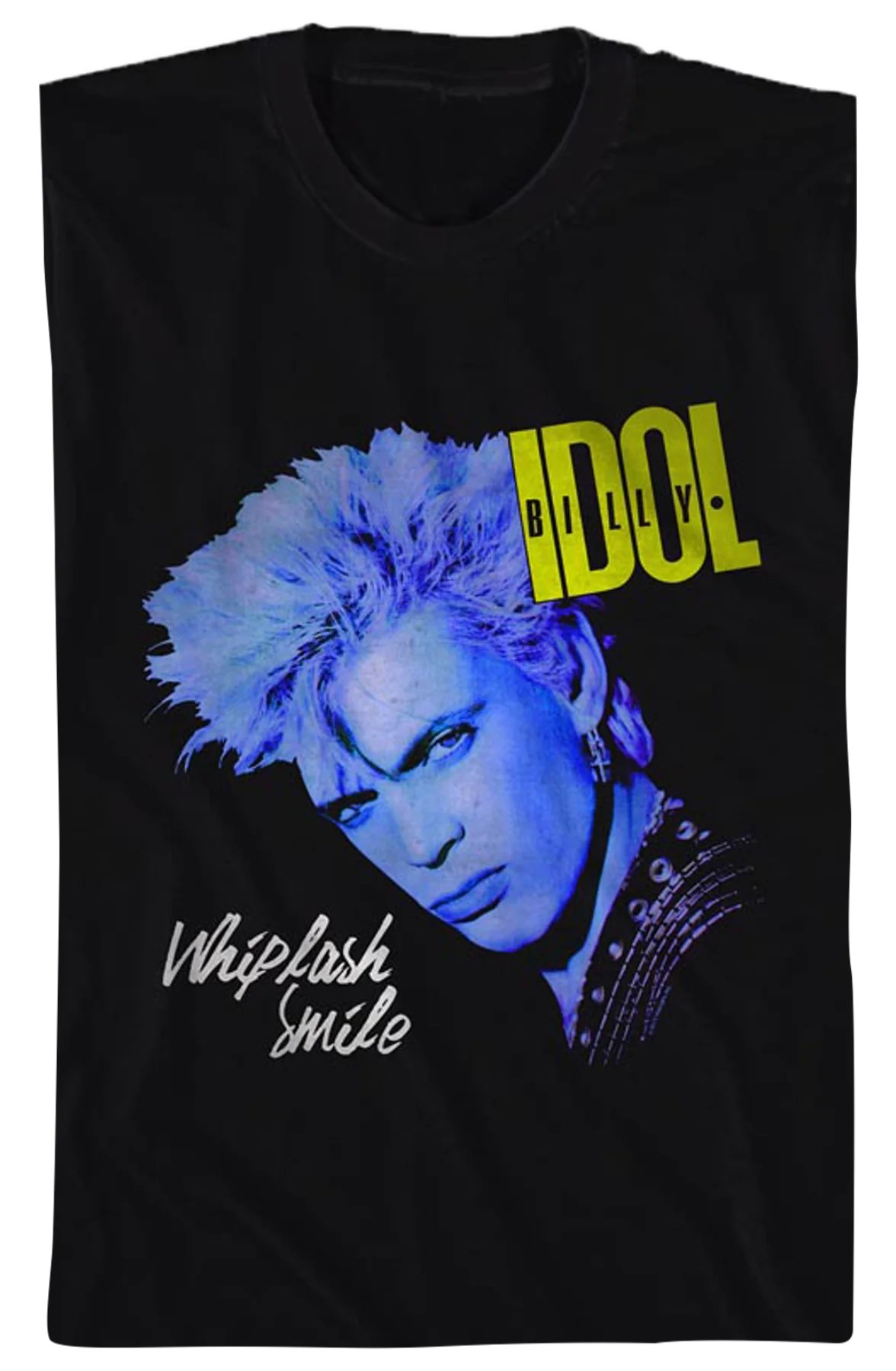Whiplash Smile Billy Idol T-Shirt - Image 2