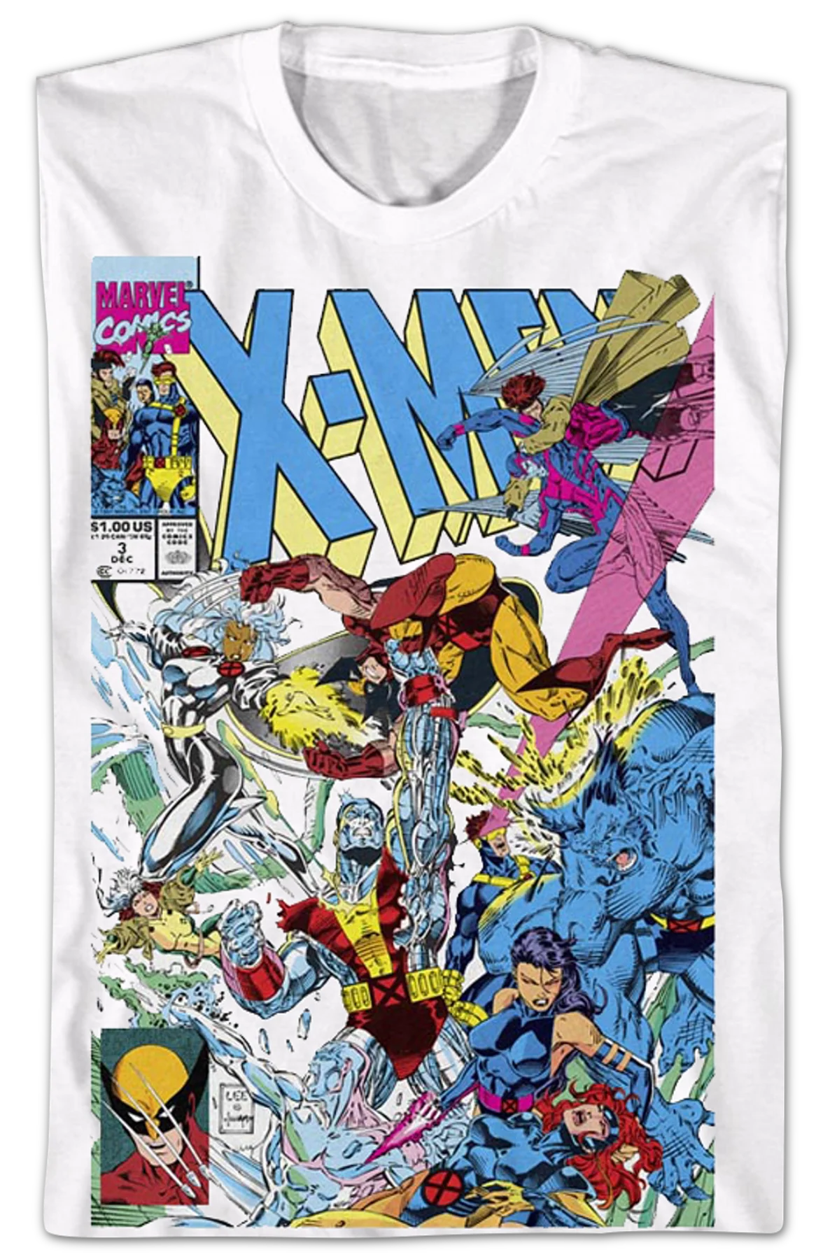 White 90s X-Men T-Shirt - Image 2