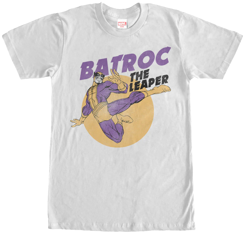 White Batroc The Leaper T-Shirt
