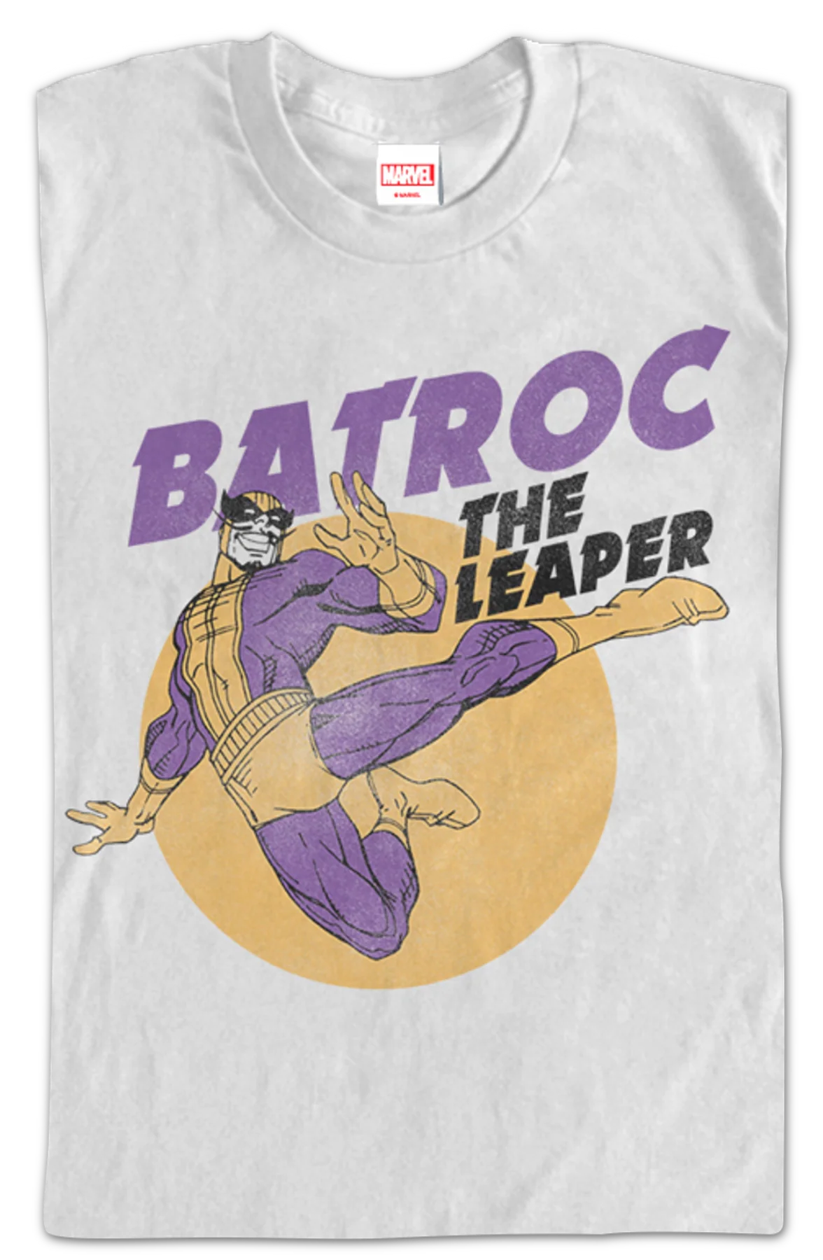 White Batroc The Leaper T-Shirt - Image 2