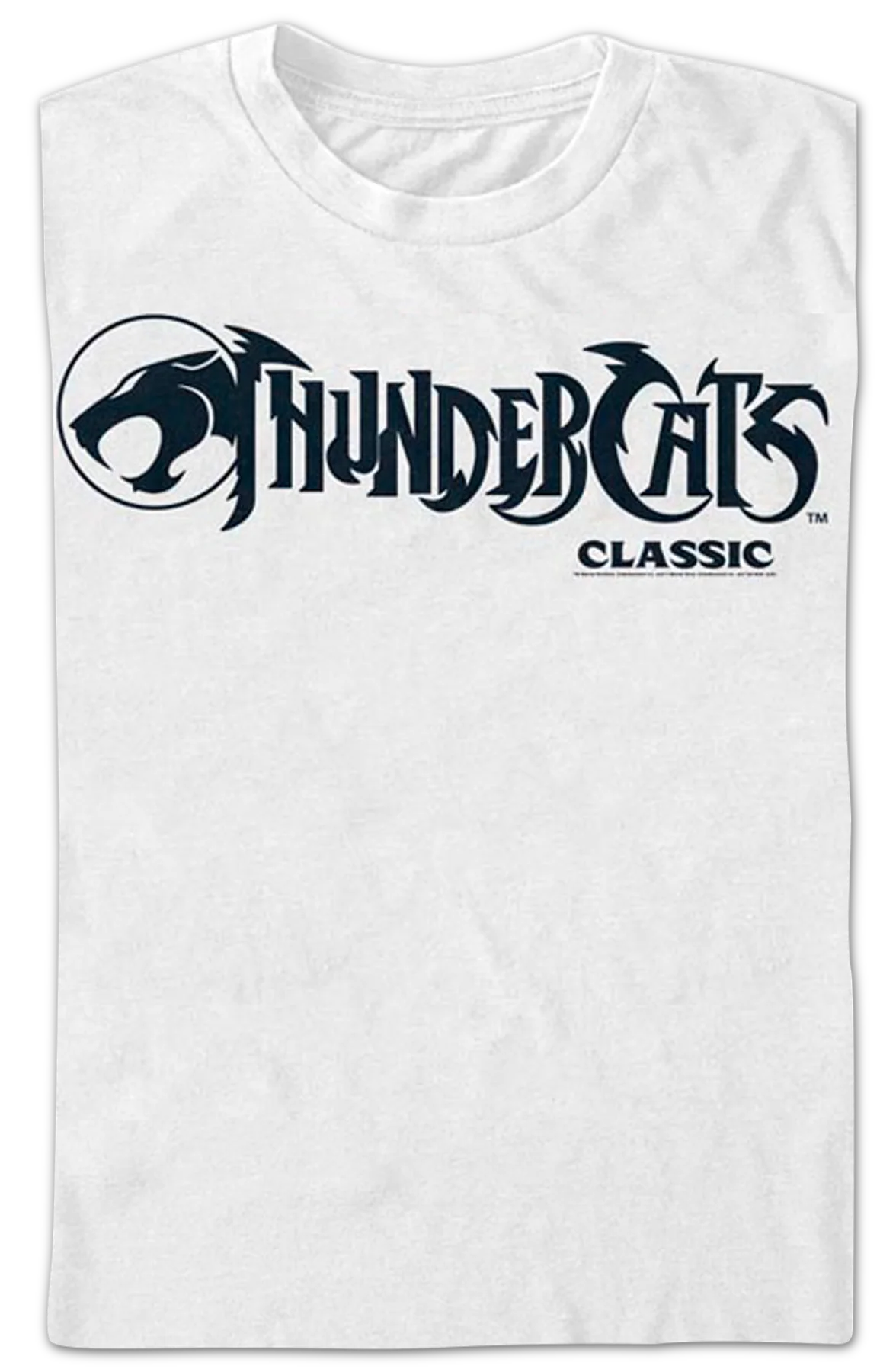 White Classic Logo ThunderCats T-Shirt - Image 2