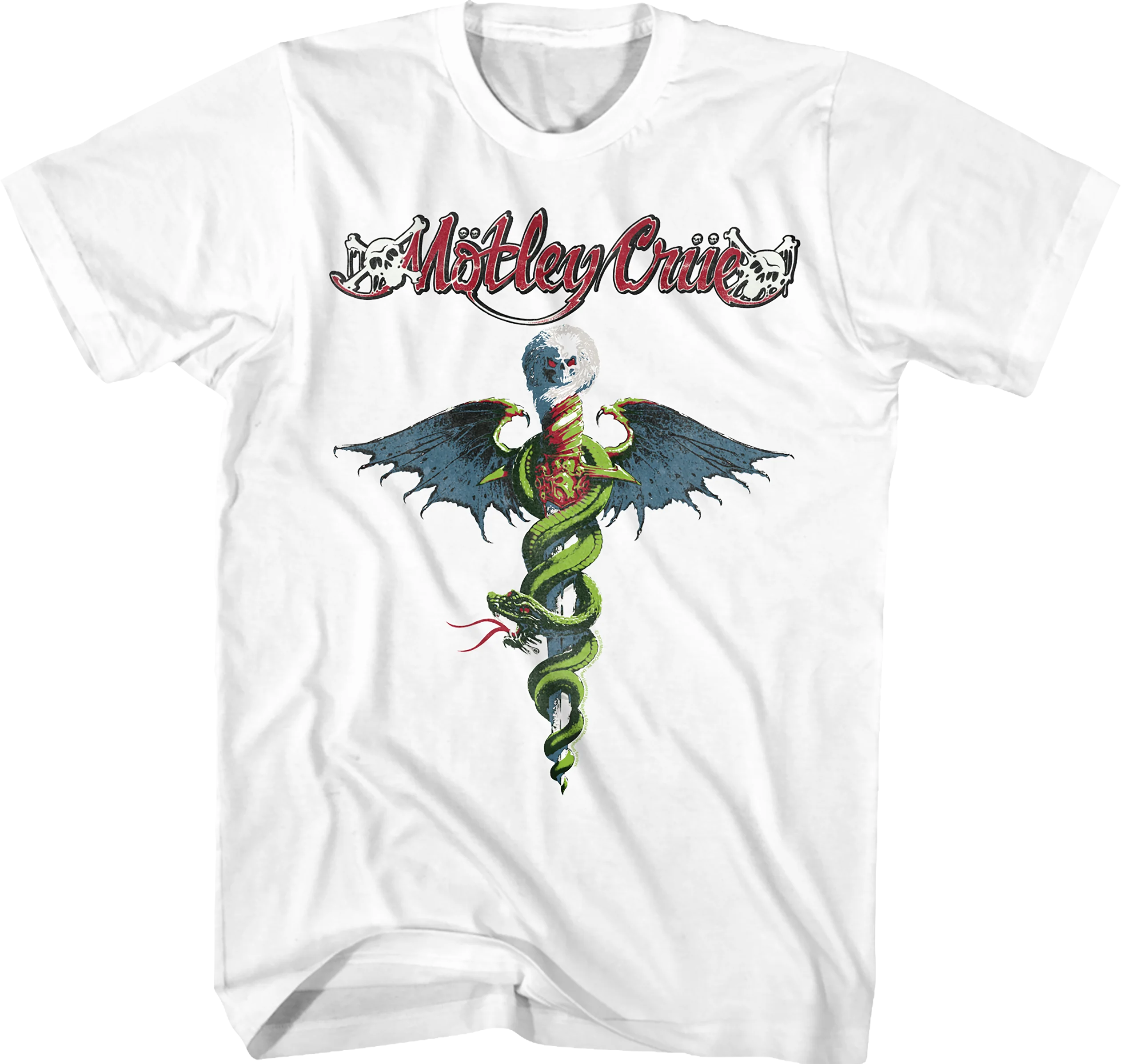 White Dr. Feelgood Motley Crue T-Shirt