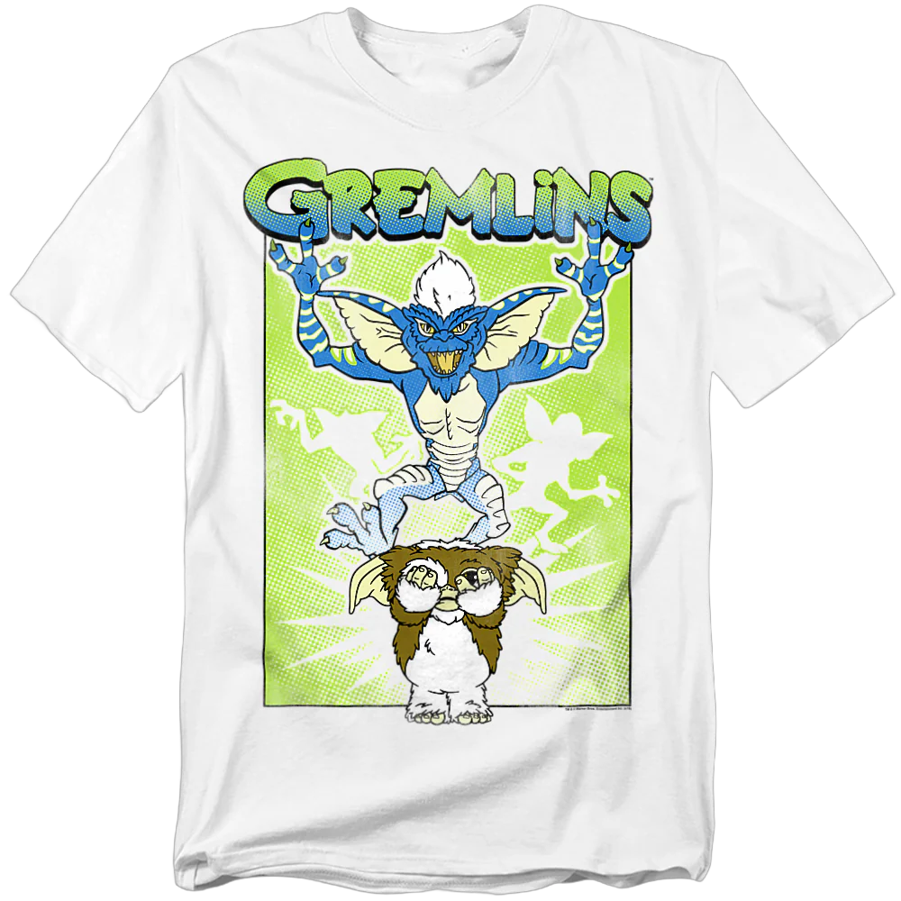 White Gizmo's Nightmare Gremlins T-Shirt
