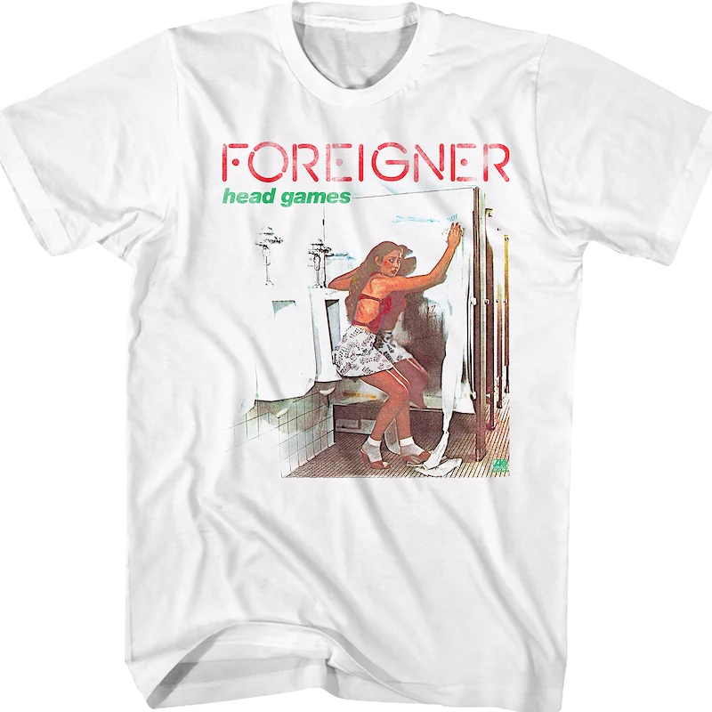 White Head Games Foreigner T-Shirt