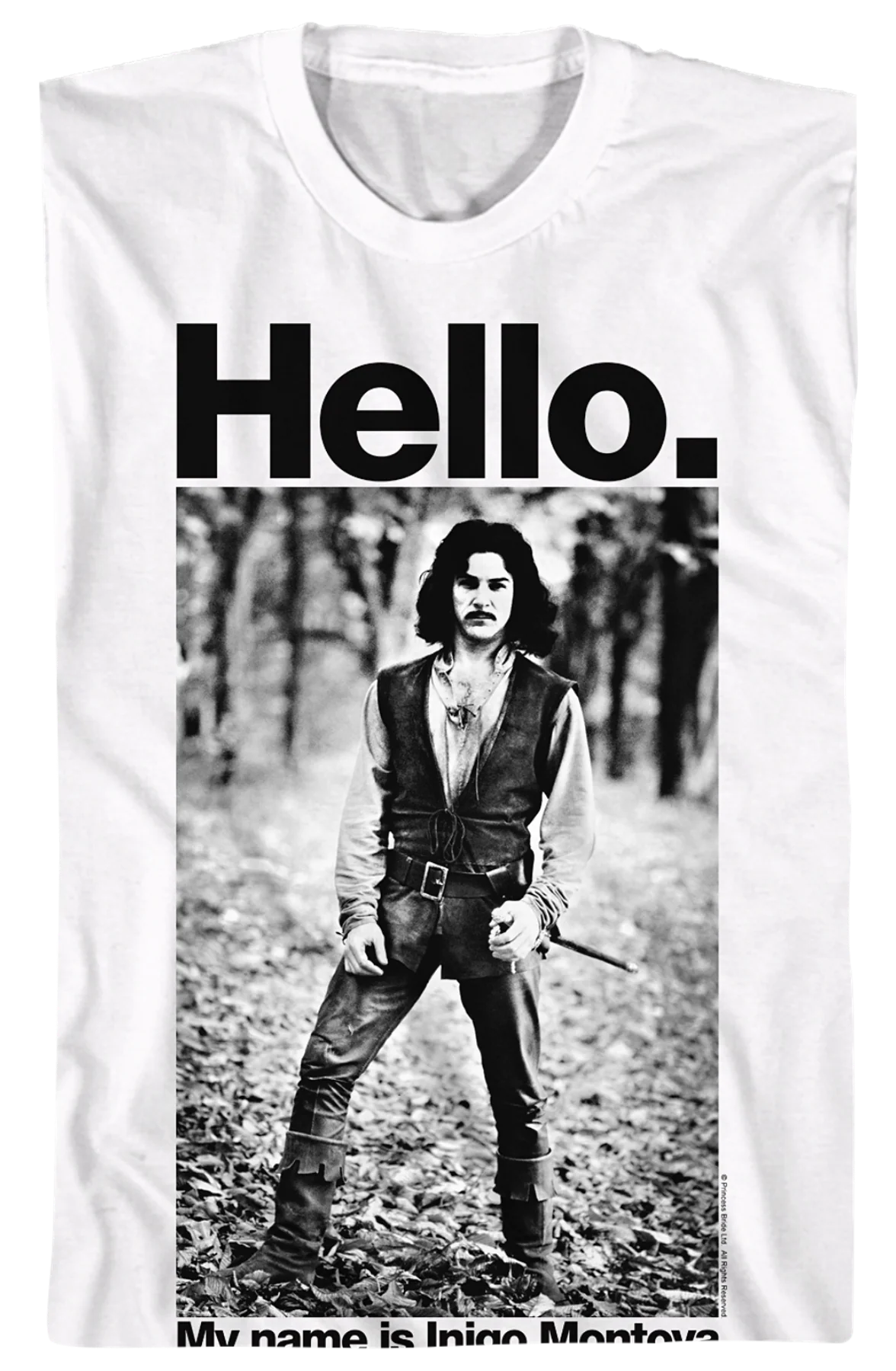 White Inigo Montoya T-Shirt - Image 2