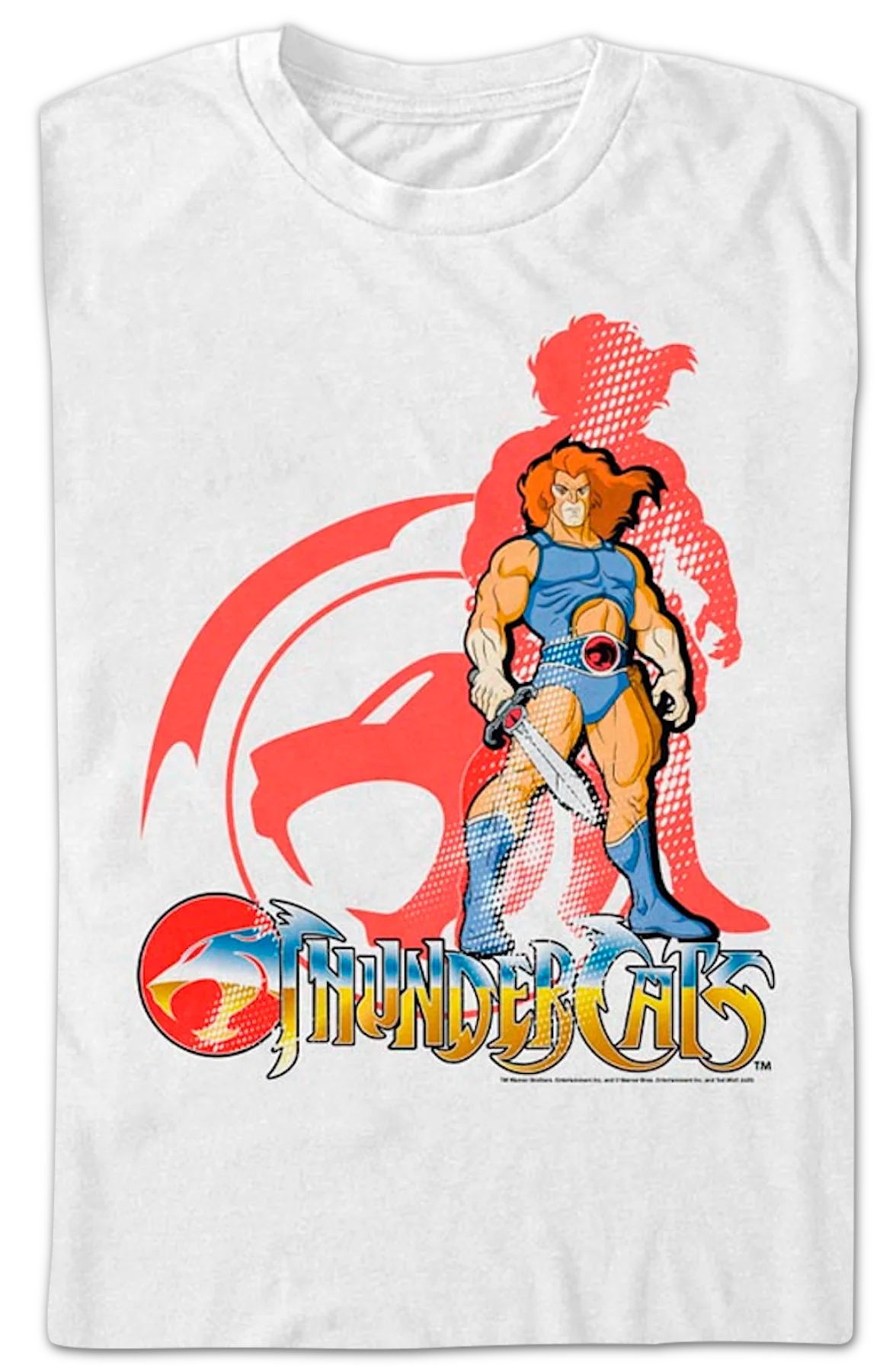 White Lion-O Shadow ThunderCats T-Shirt - Image 2