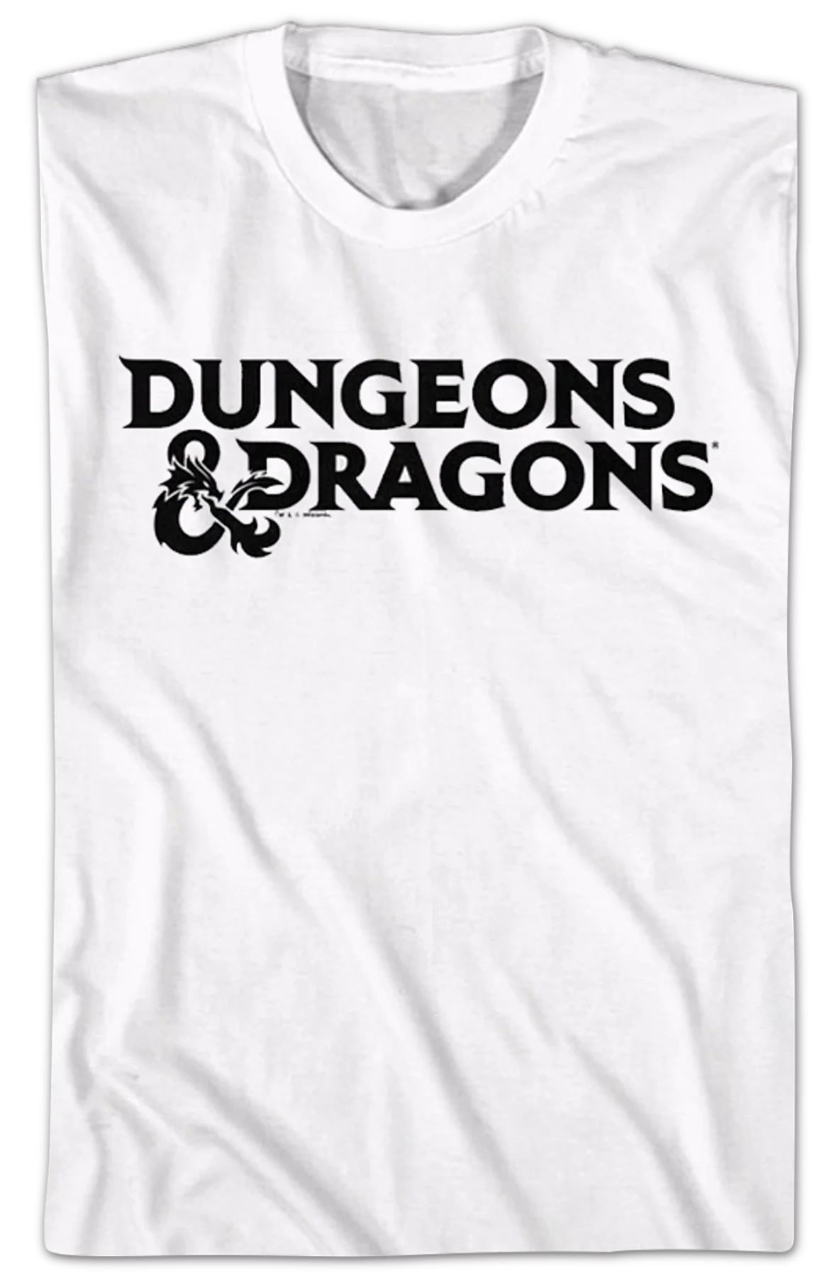 White Logo Dungeons & Dragons T-Shirt - Image 2
