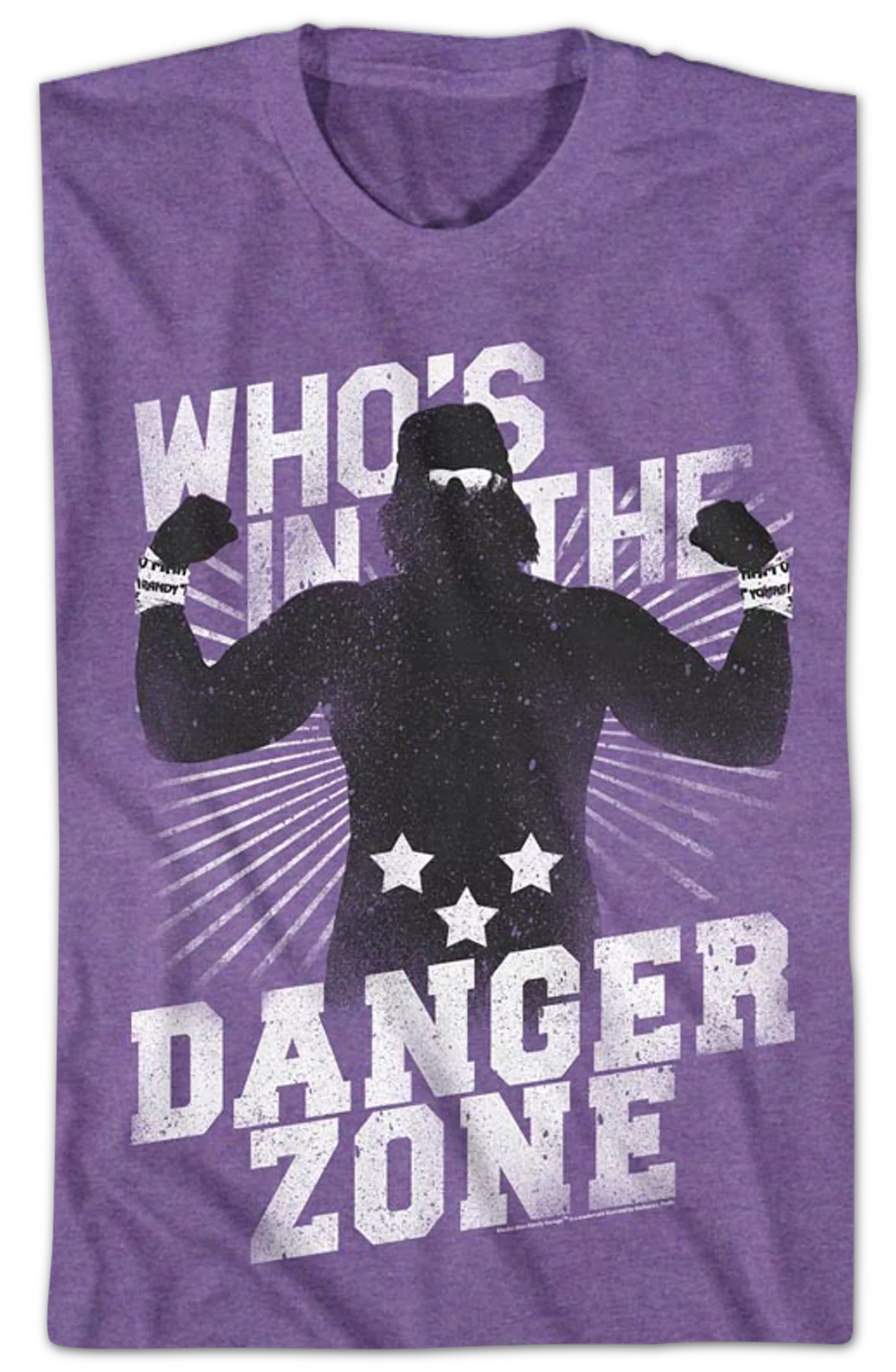 Who's In The Danger Zone Macho Man Randy Savage T-Shirt - Image 2