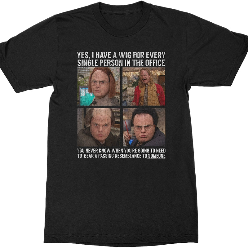 Wig For Every Single Person The Office T-Shirt