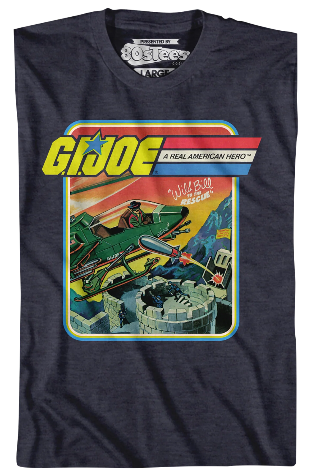 Wild Bill To The Rescue GI Joe T-Shirt - Image 2