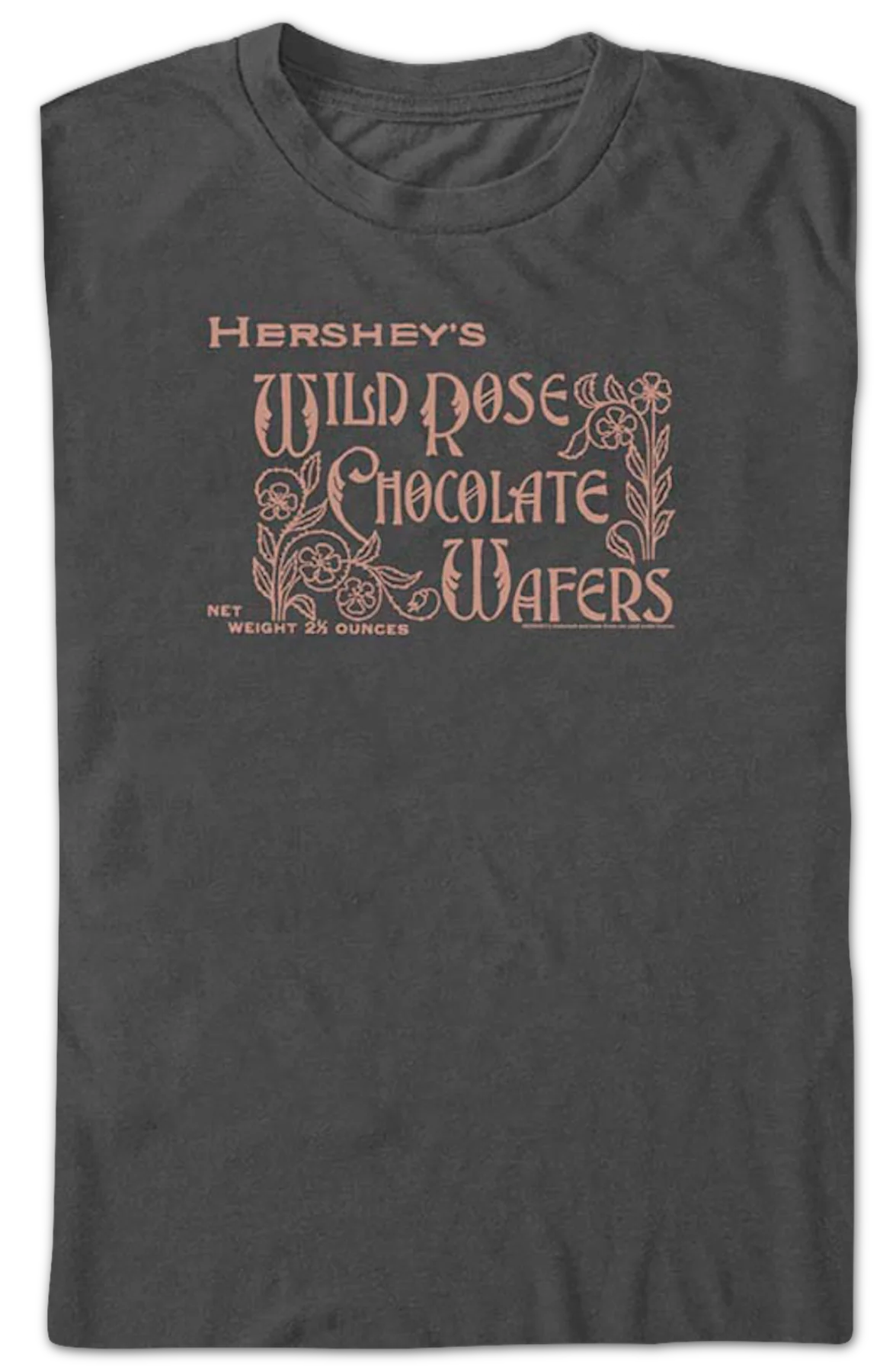Wild Rose Chocolate Wafers Hershey's T-Shirt - Image 2