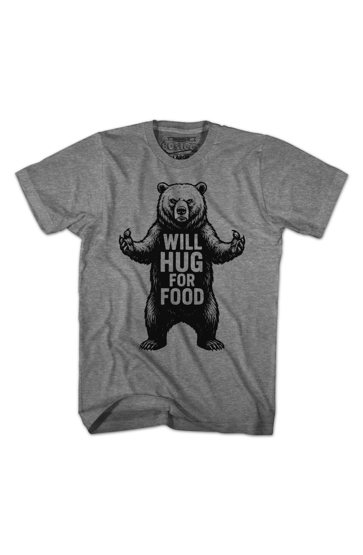 Will Hug For Food T-Shirt - Image 2