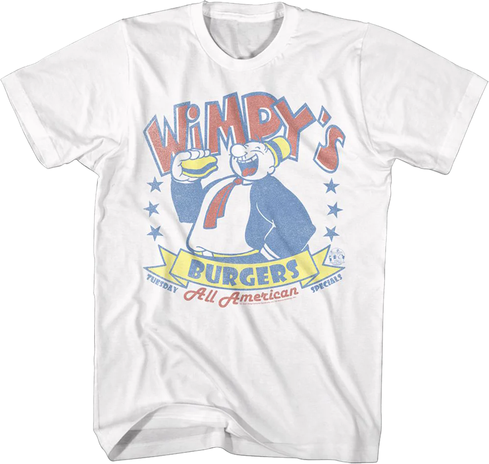 Wimpy's Burgers Popeye T-Shirt