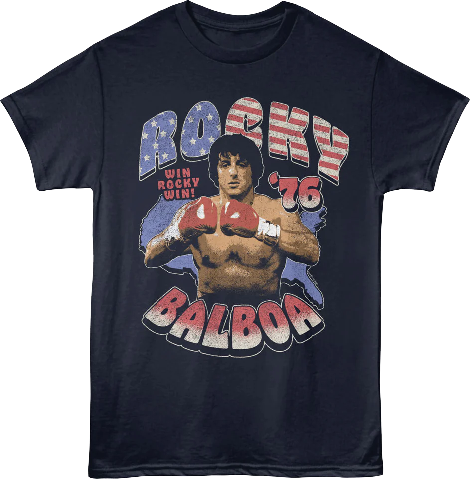 Win Rocky Win '76 Rocky T-Shirt
