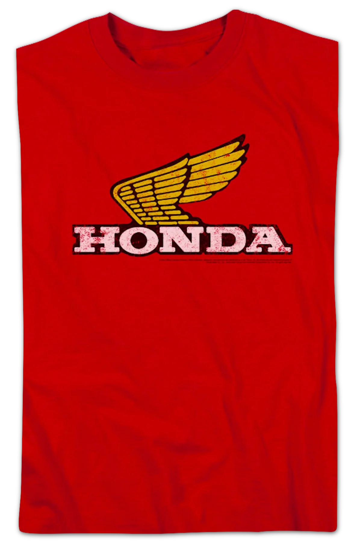 Wing Logo Honda T-Shirt - Image 2