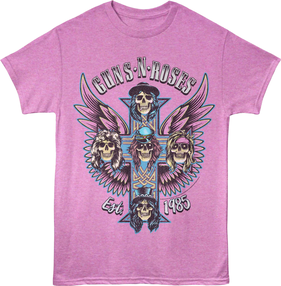 Winged Cross Guns N' Roses T-Shirt