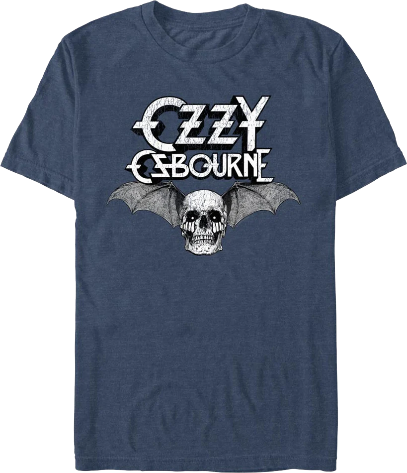 Winged Skull Ozzy Osbourne T-Shirt