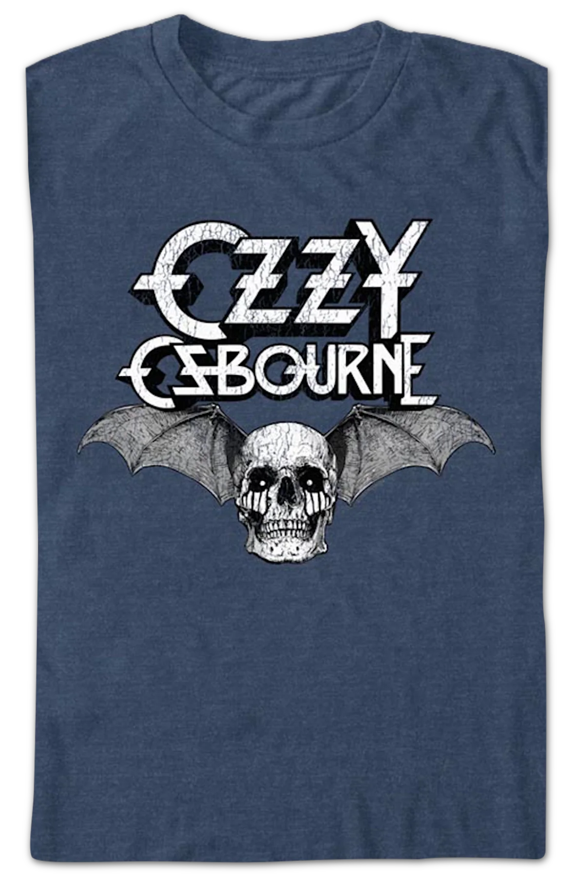 Winged Skull Ozzy Osbourne T-Shirt - Image 2