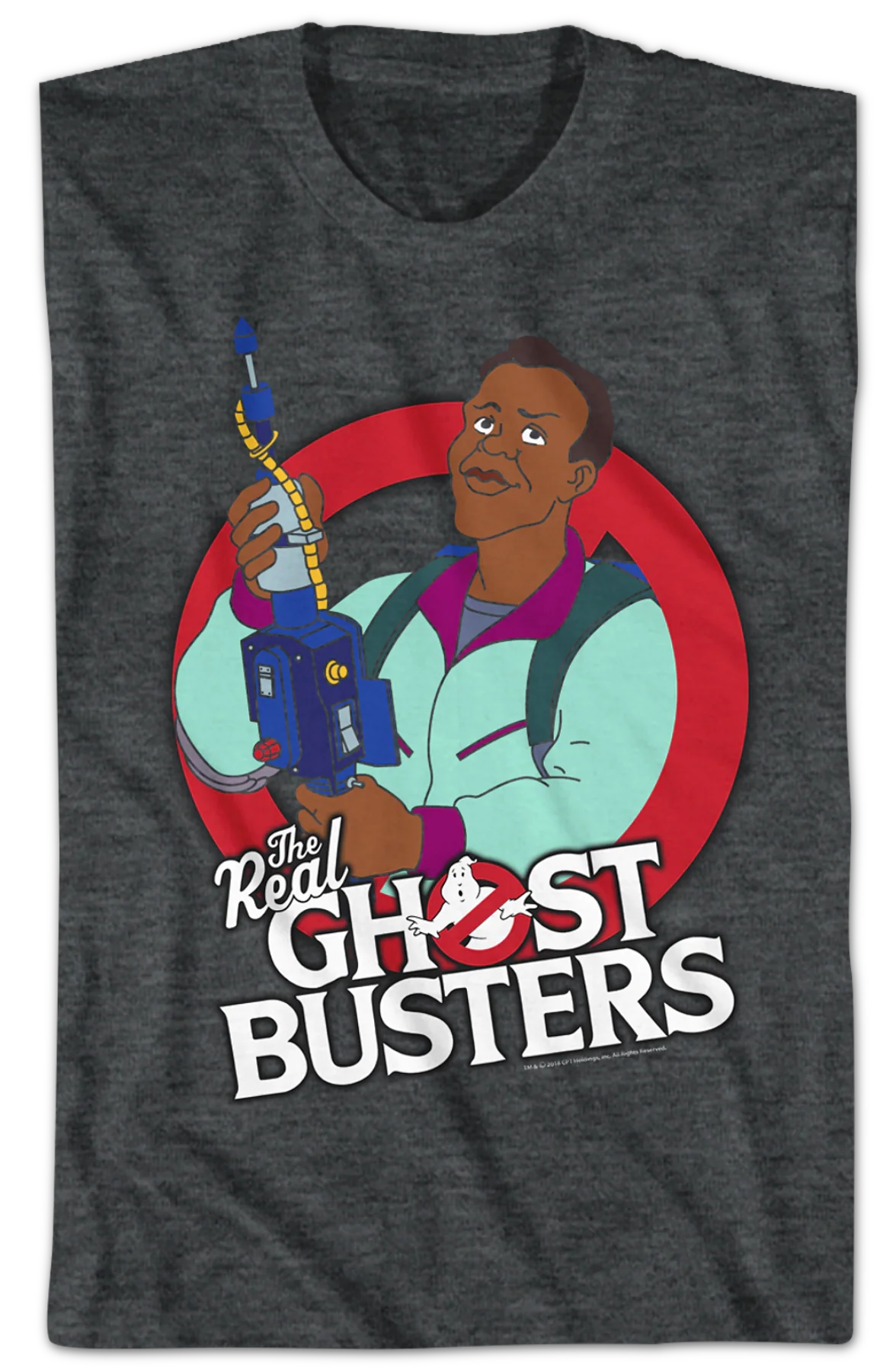 Winston Zeddemore Real Ghostbusters T-Shirt - Image 2