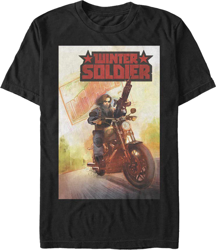 Winter Soldier Marvel Comics T-Shirt