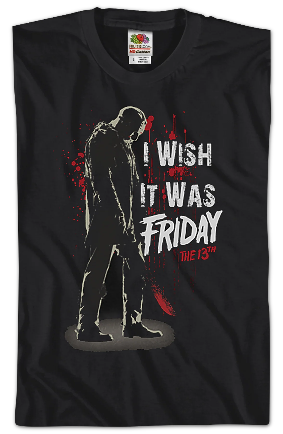 Wish It Was Friday the 13th T-Shirt - Image 2
