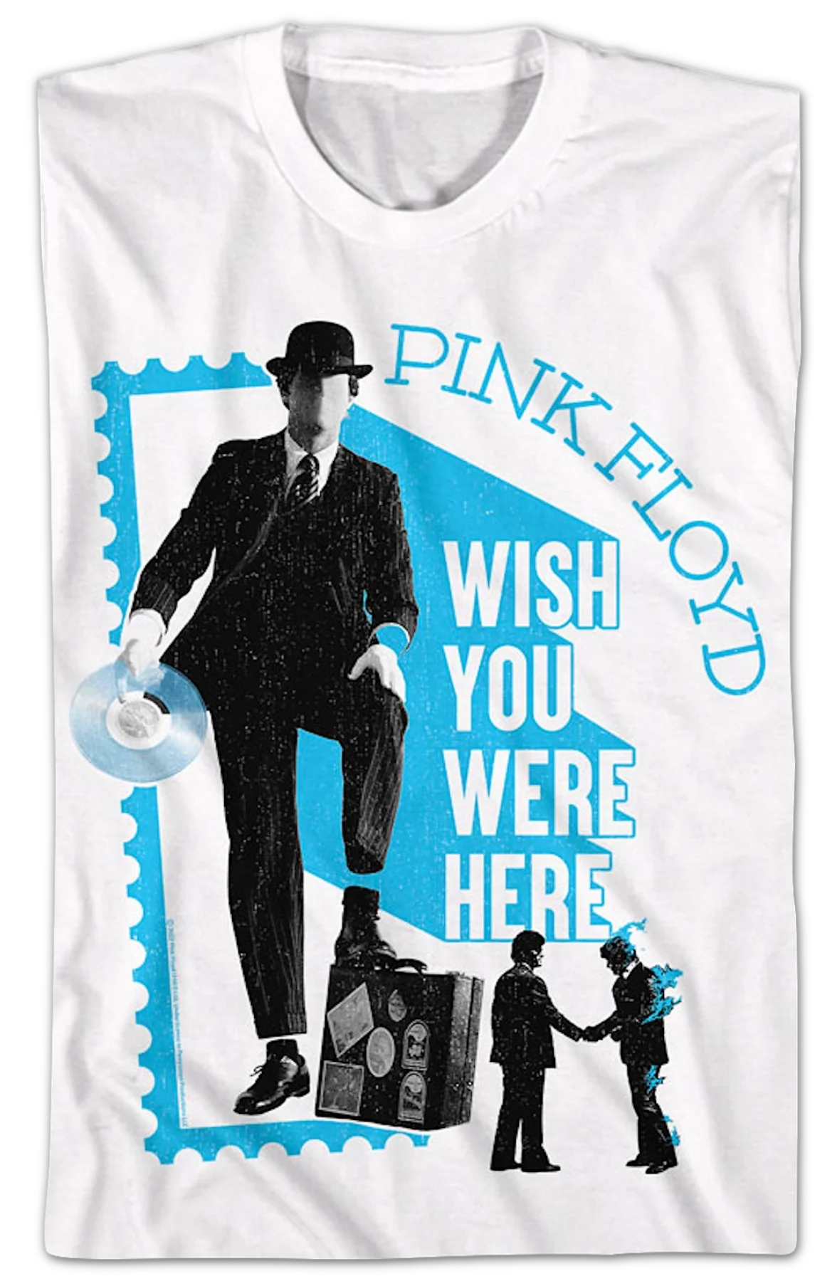 Wish You Were Here Collage Pink Floyd T-Shirt - Image 2