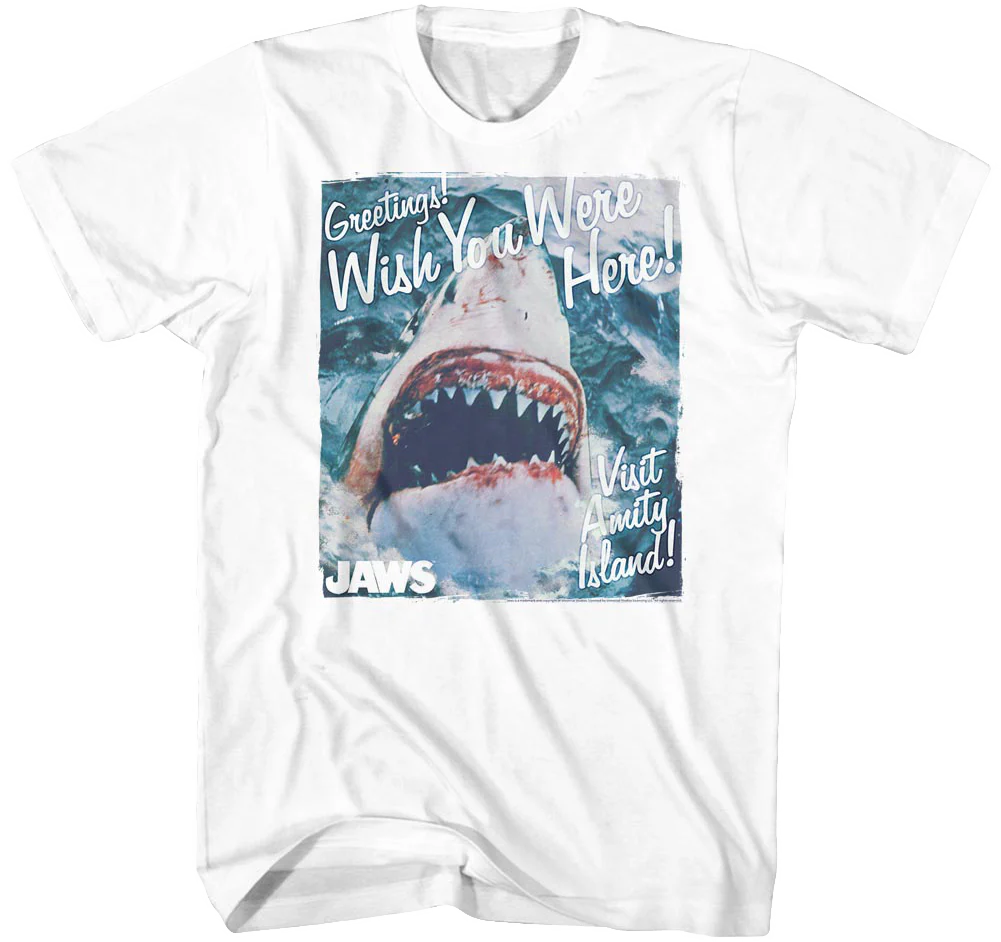 Wish You Were Here Jaws T-Shirt