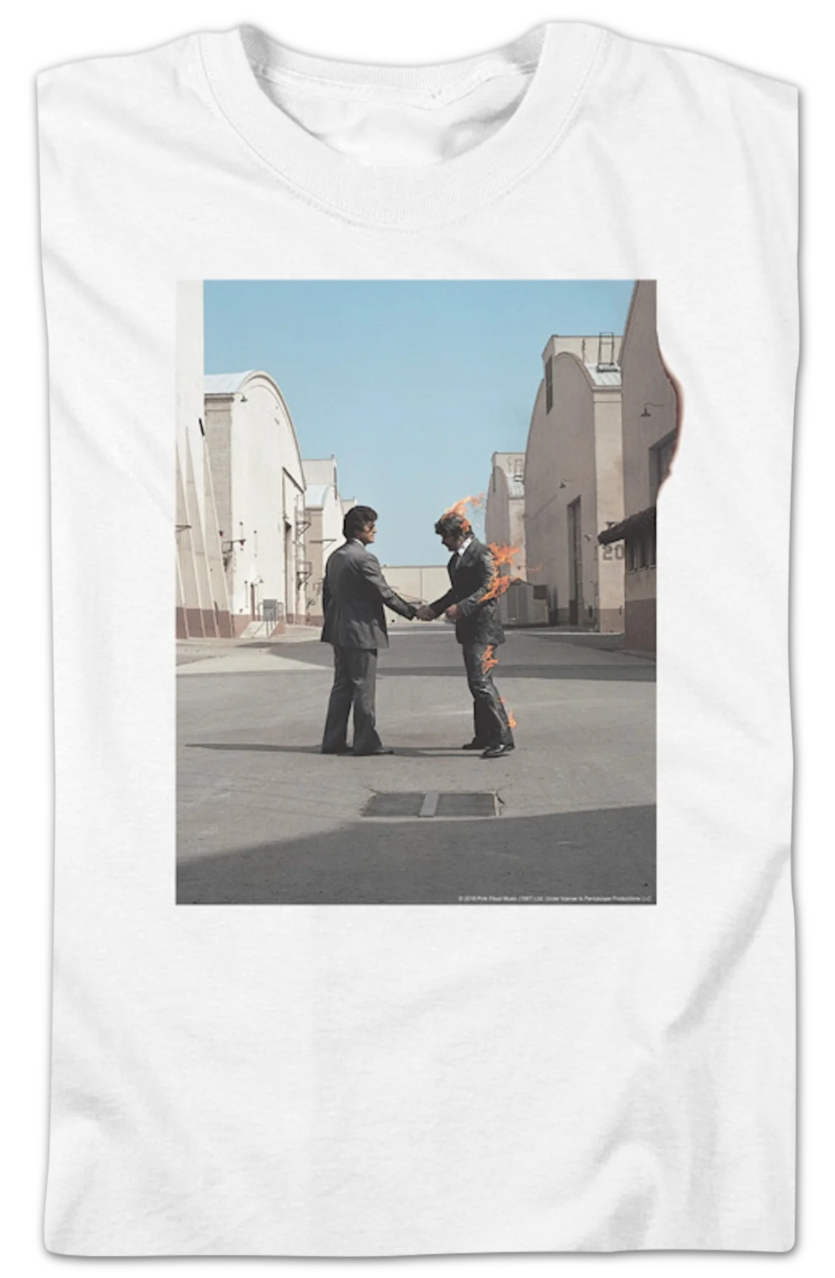 Wish You Were Here Pink Floyd T-Shirt - Image 2