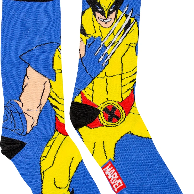 Wolverine Marvel Comics Socks