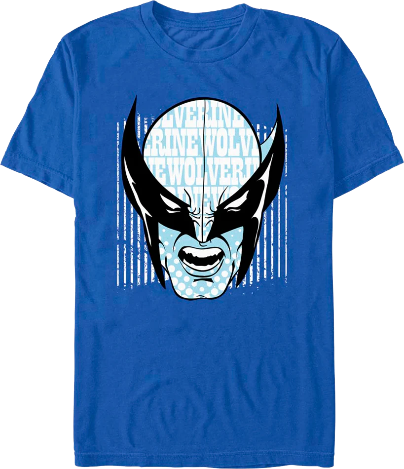 Wolverine Mask Marvel Comics T-Shirt