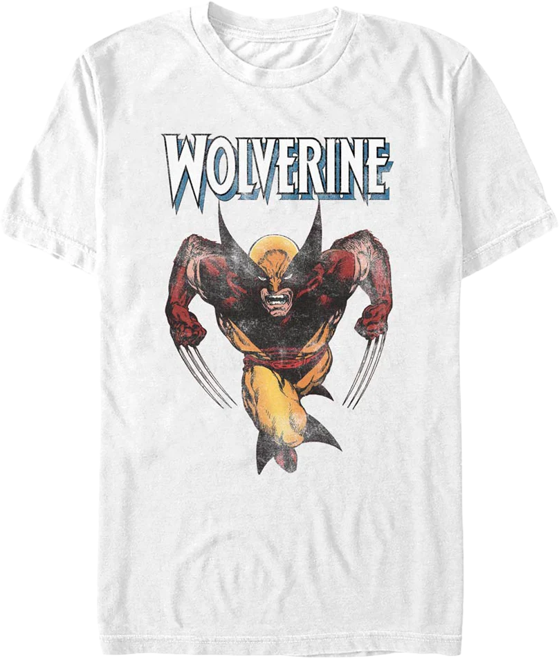 Wolverine Strike Pose Marvel Comics T-Shirt