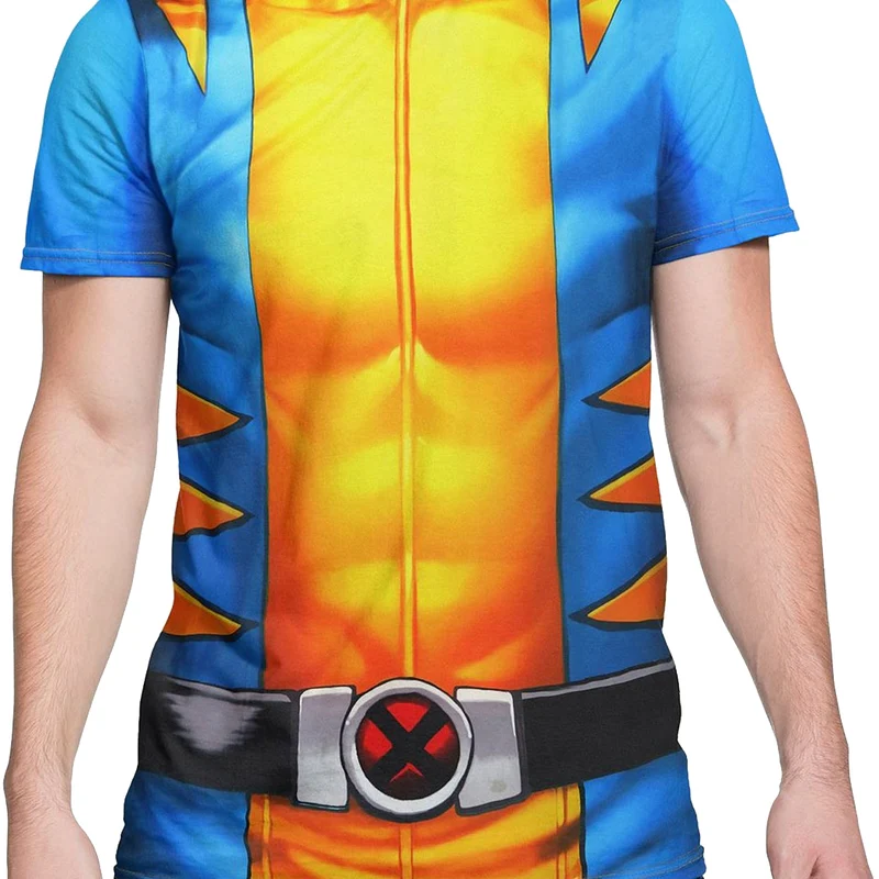 Wolverine Sublimated Marvel Comics Costume T-Shirt